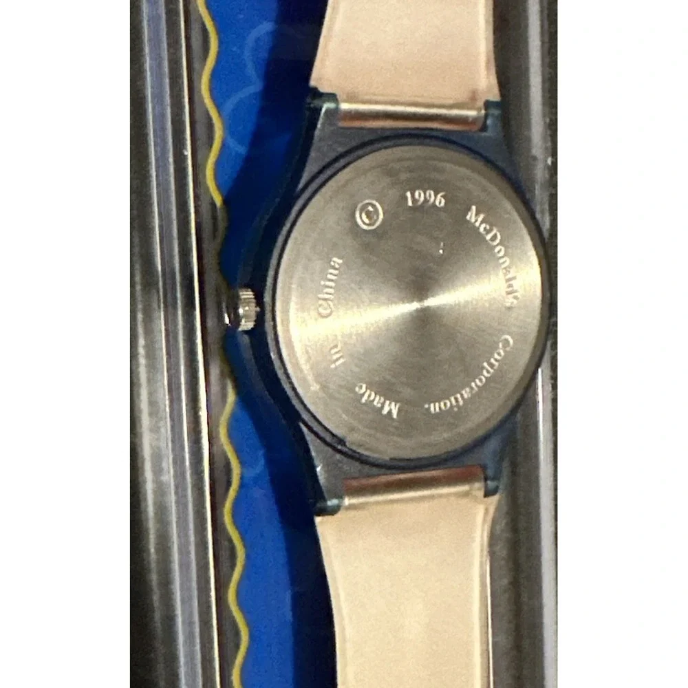 Vintage 1996 Ronald McDonald Wrist Watch Kimberly Clark‎ With Case NOS
